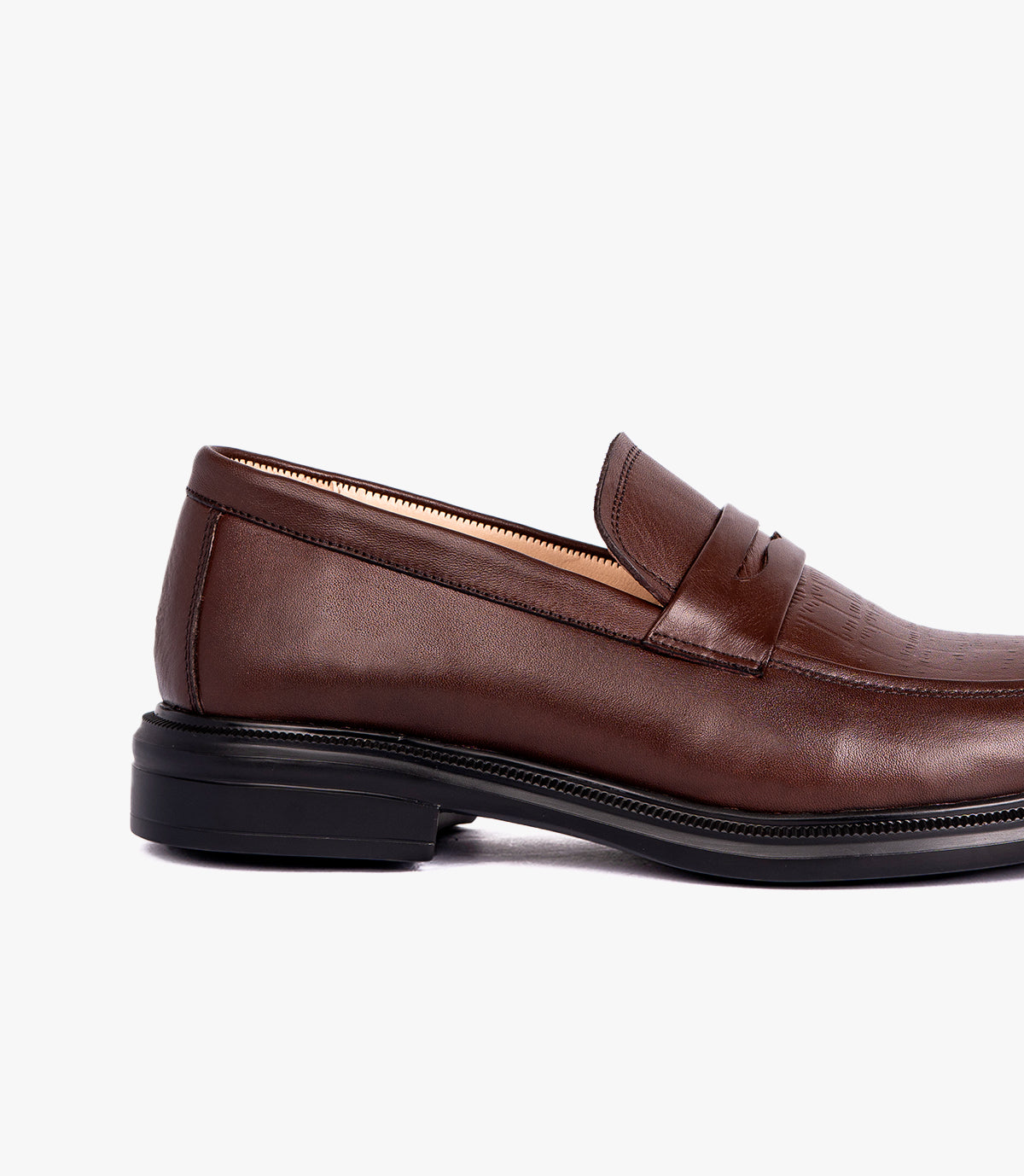 SOREN CROCO EN CUIR MARRON – CL330