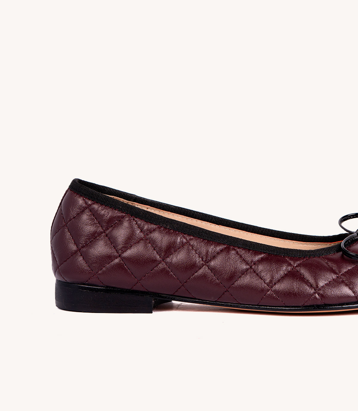 BETTY EN CUIR BORDEAUX