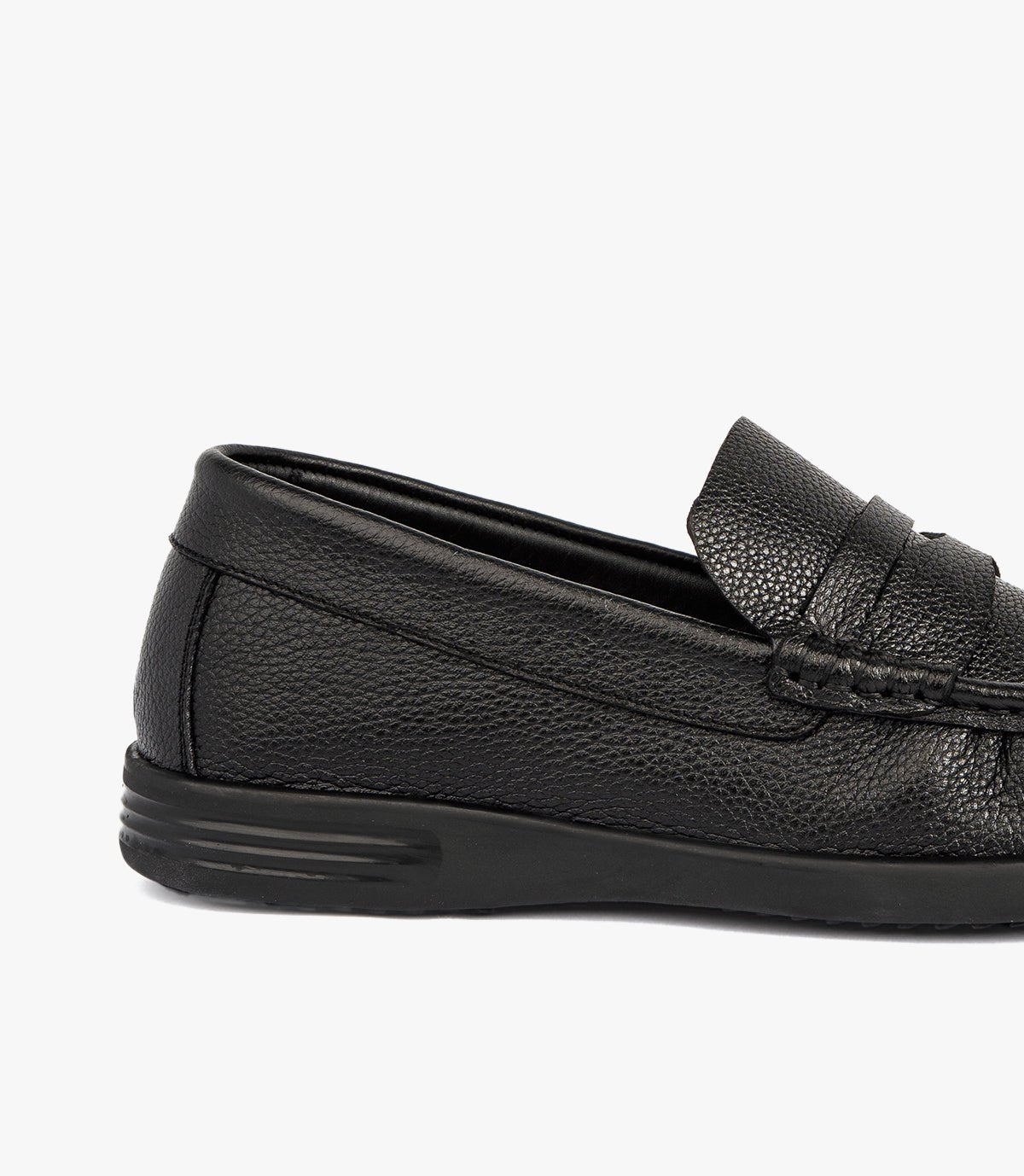 MOCASSIN EDEN En Cuir, Noir – CL146