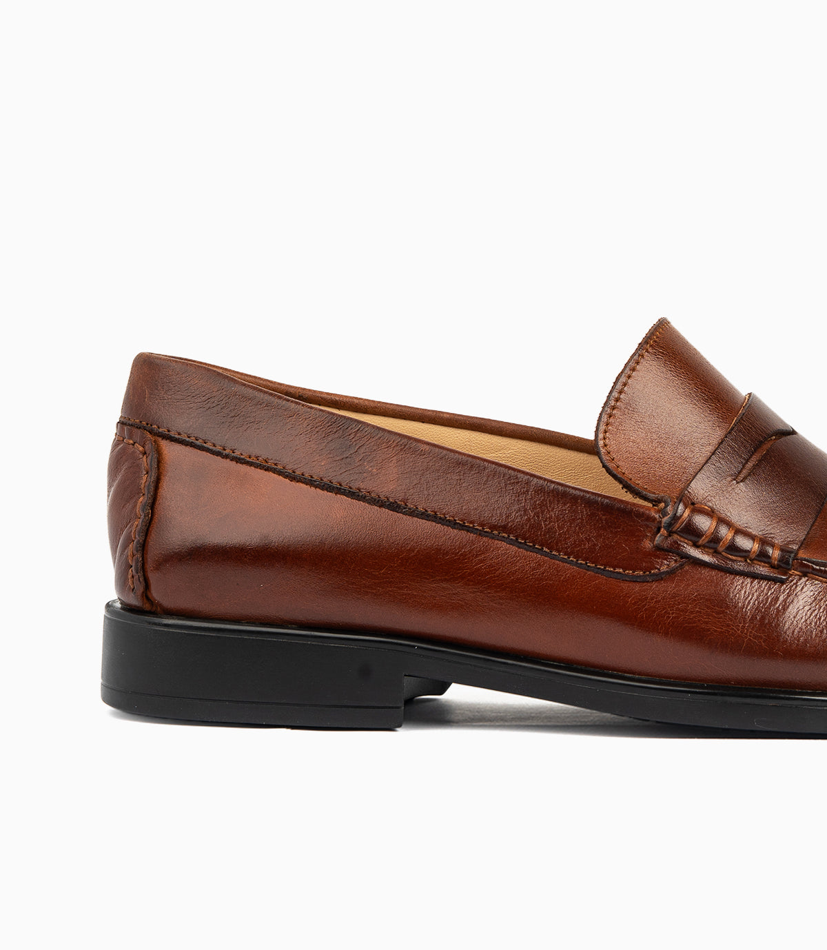 Mocassin ORSON en Cuir, Tabac – CL110