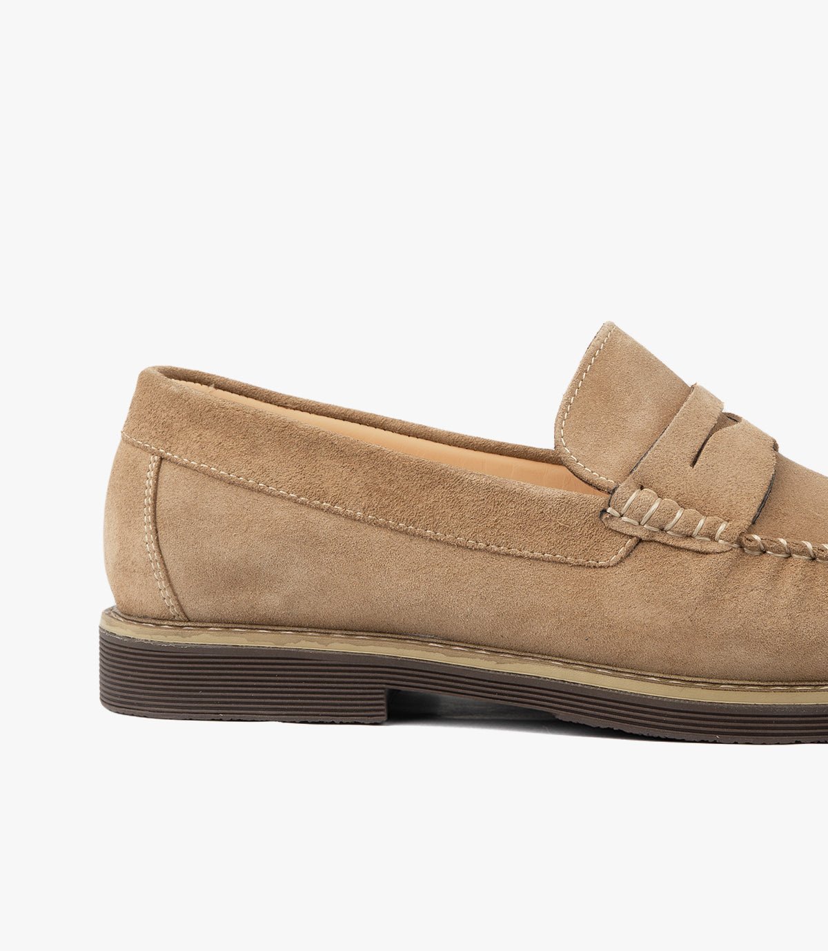 MOCASSIN Boris EN DAIM BEIGE- CL050