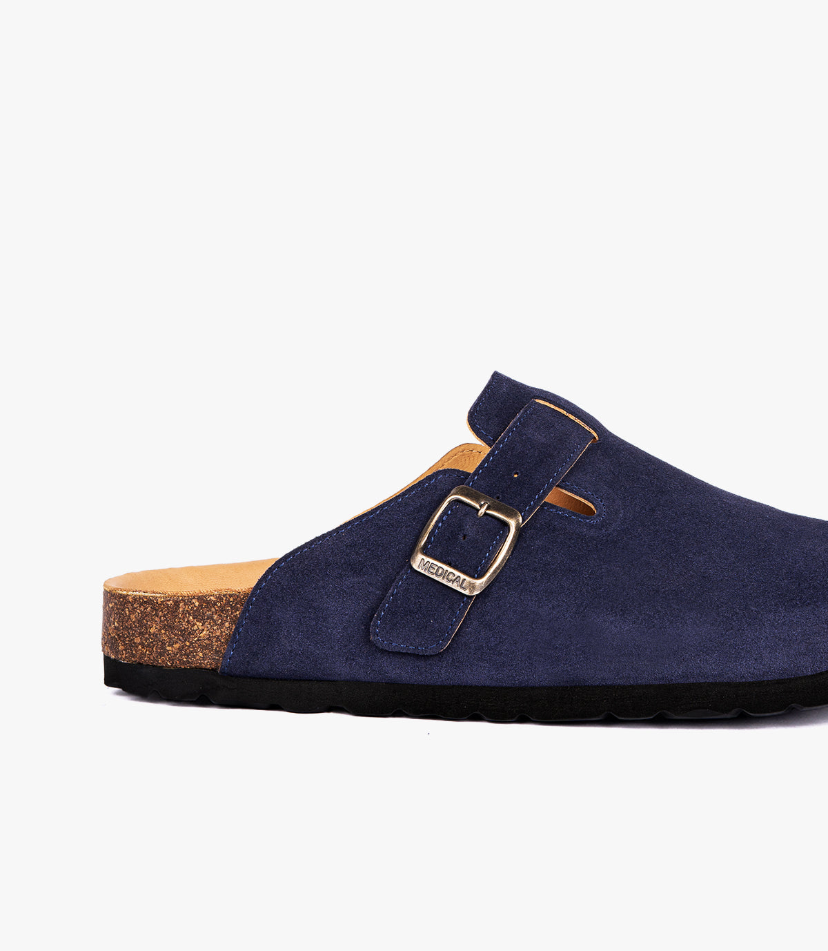 SABOT EN DAIM BLEU SAPHIR - SL07