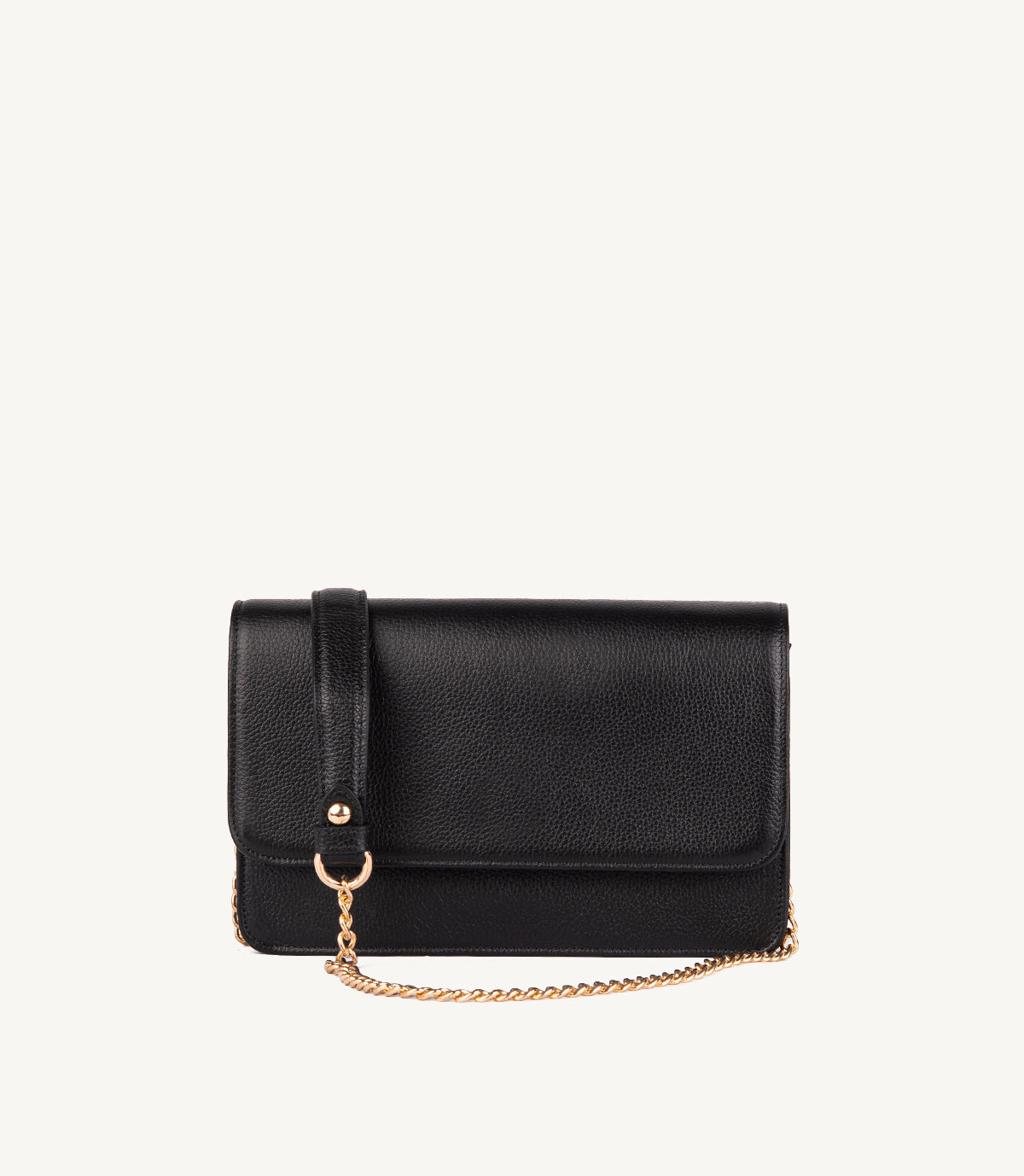 SAC MODENA EN CUIR NOIR - 035