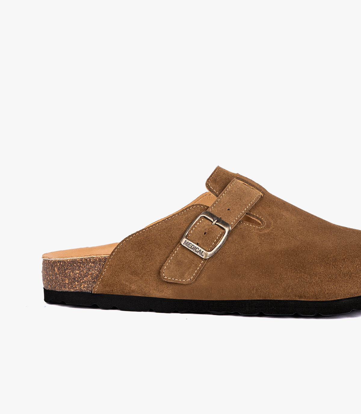 SABOT EN DAIM TABAC - SL07