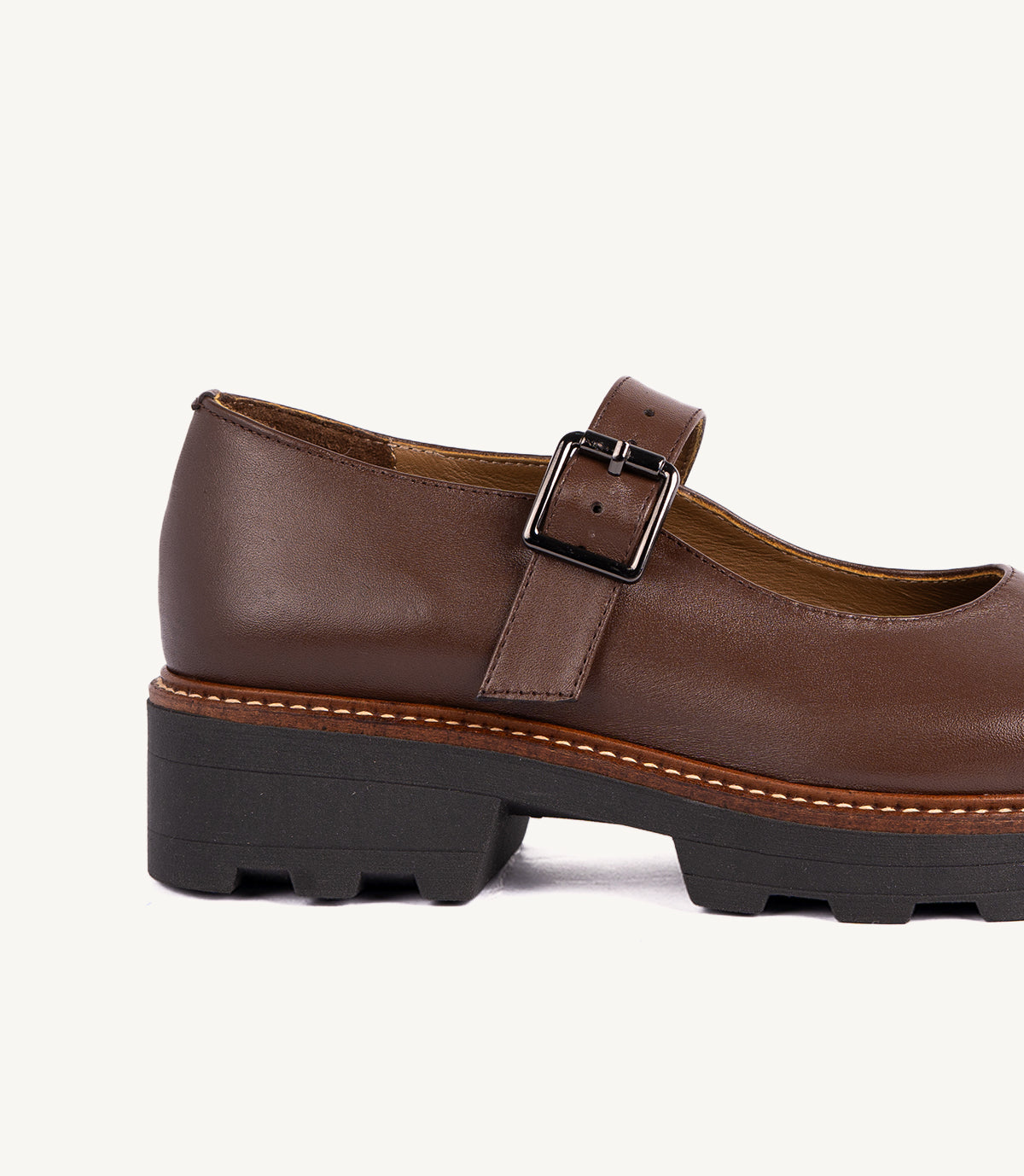 NAYA EN CUIR MARRON – CL2128