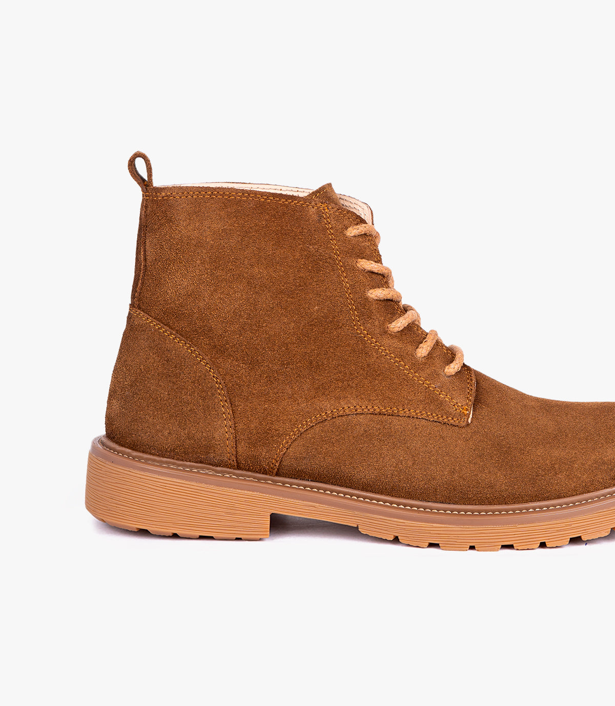 BOTTINE - TREVAN EN DAIM TABAC - 4004