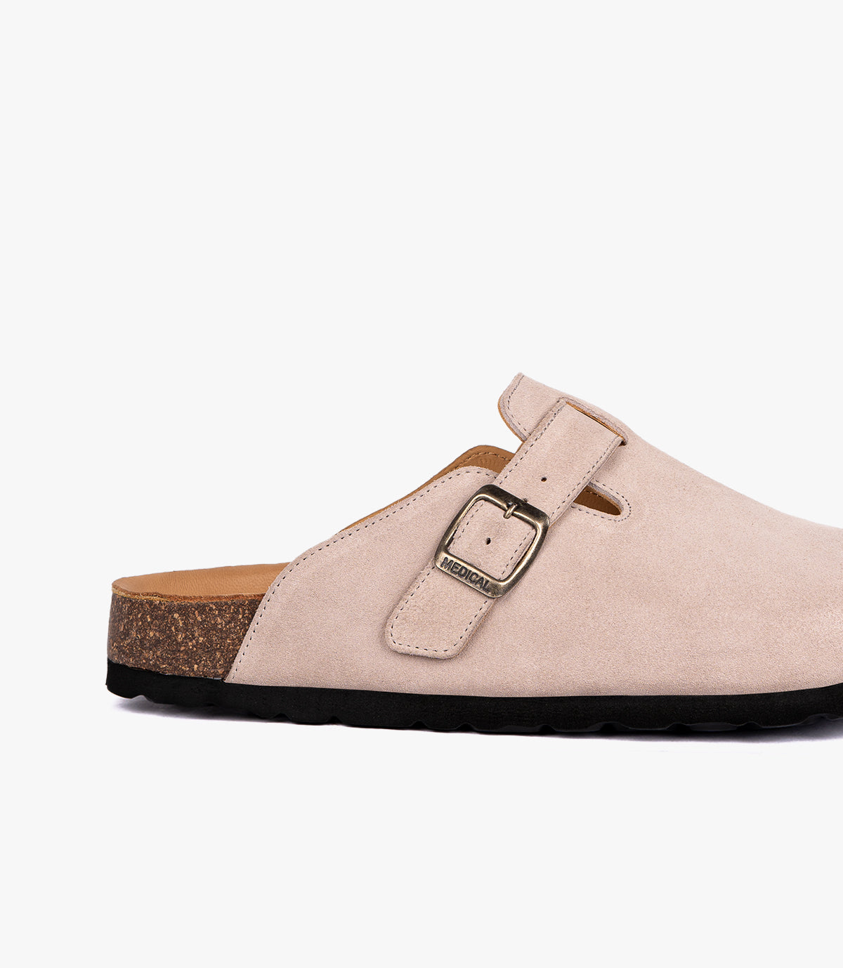 SABOT EN DAIM TAUPE - SL07