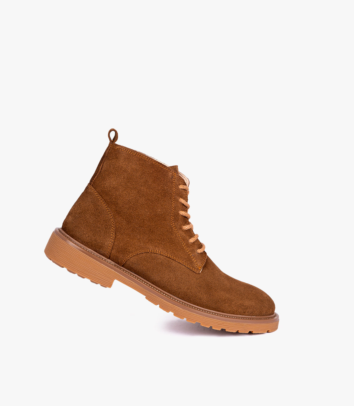 BOTTINE - TREVAN EN DAIM TABAC - 4004
