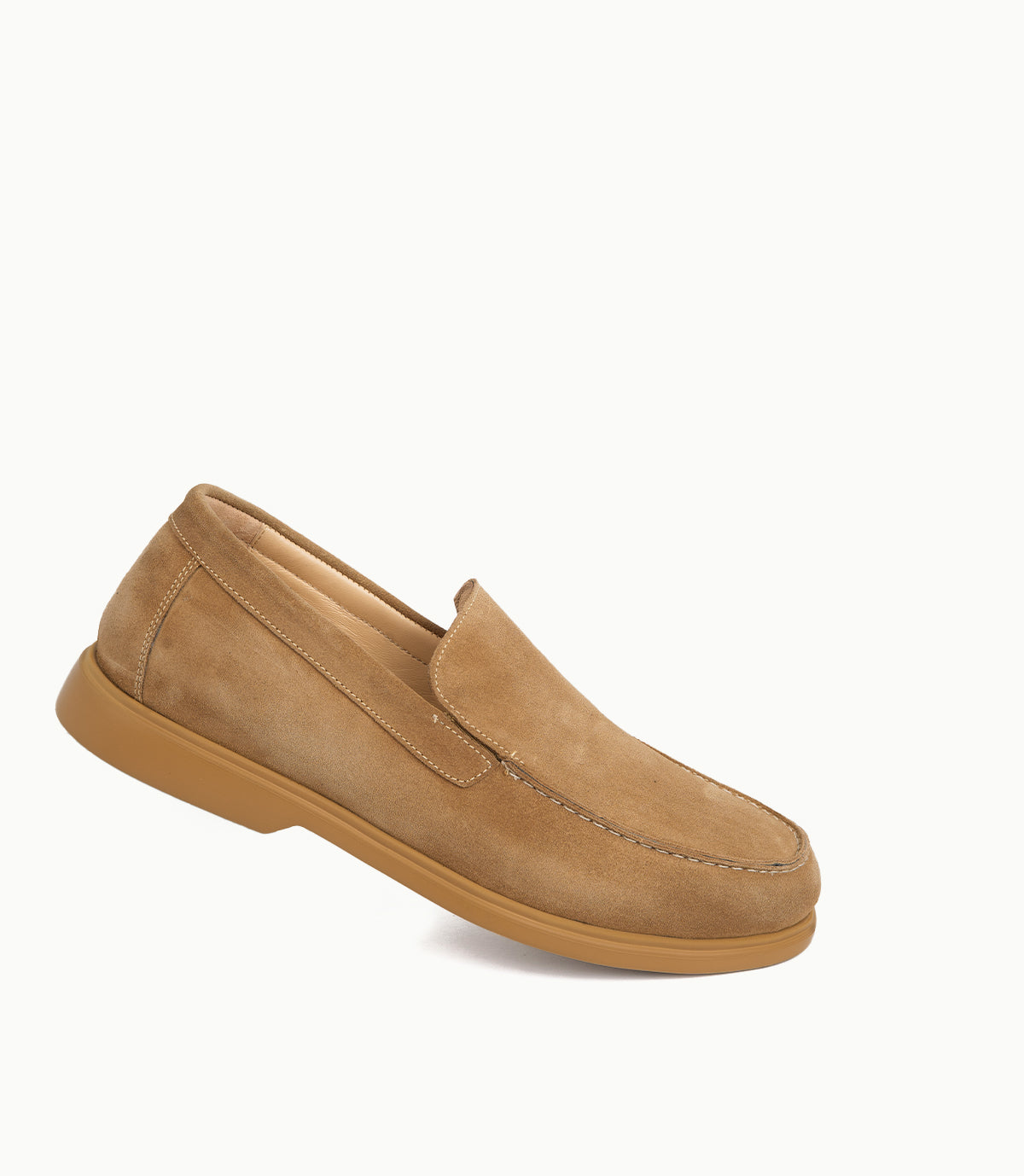 Mocassin Nerio en Daim, Tabac – CL337