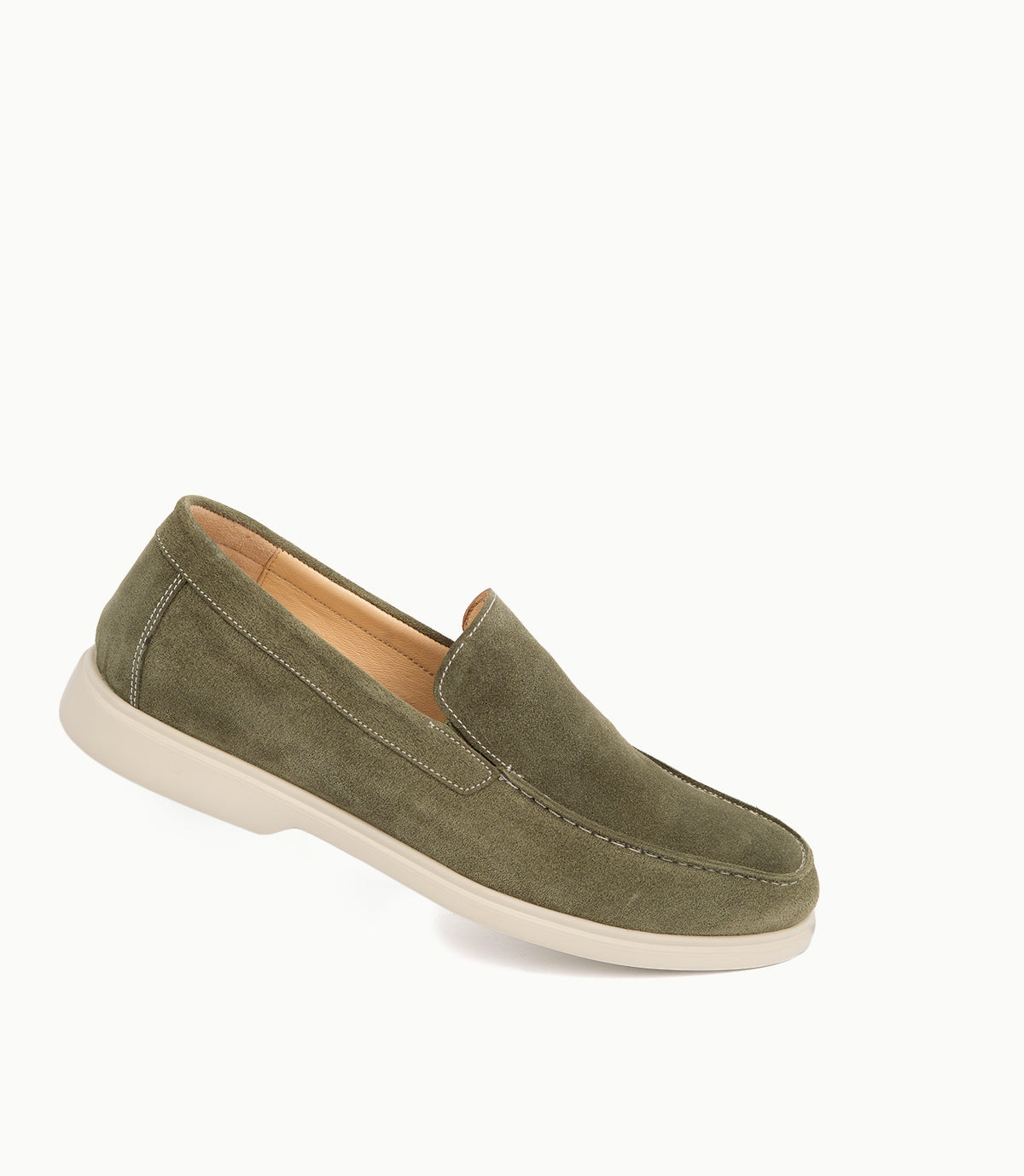 Mocassin Nerio en Daim Vert – CL337