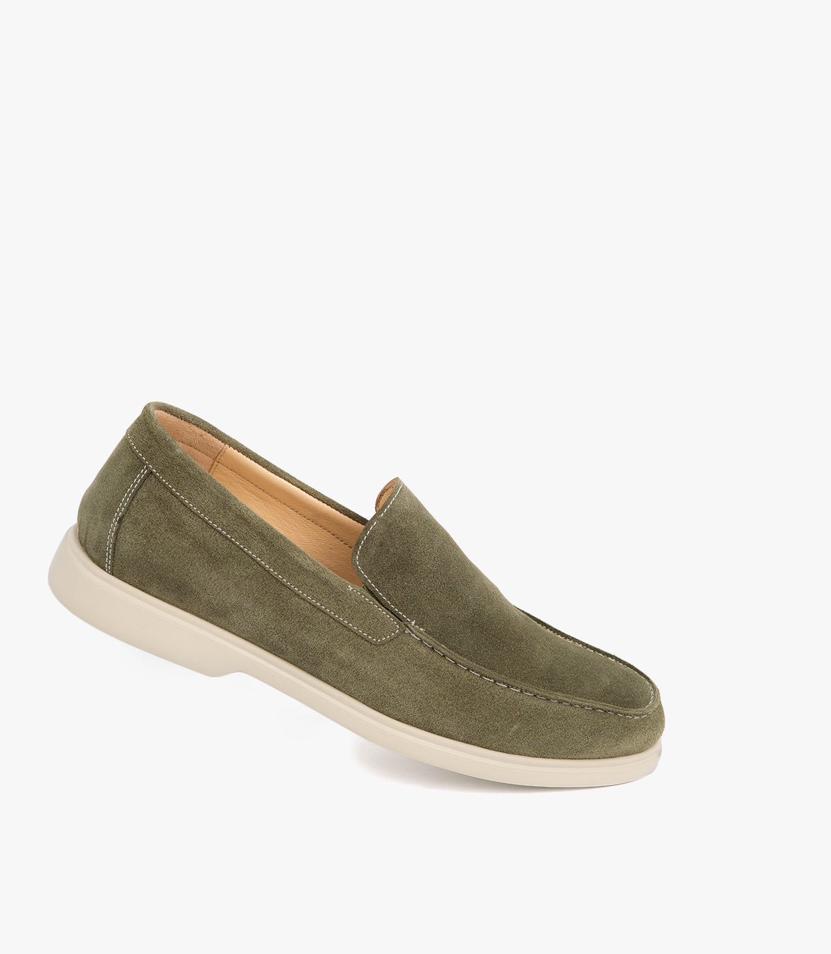 Mocassin Nerio en Daim Vert – CL337