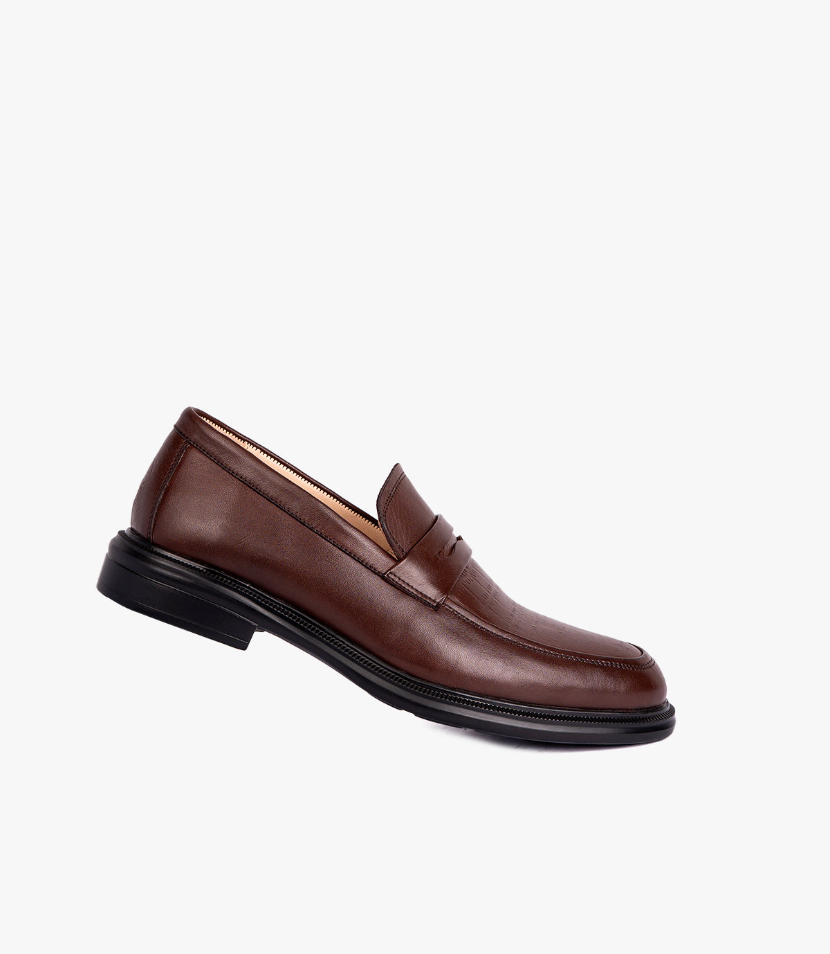 SOREN CROCO EN CUIR MARRON – CL330