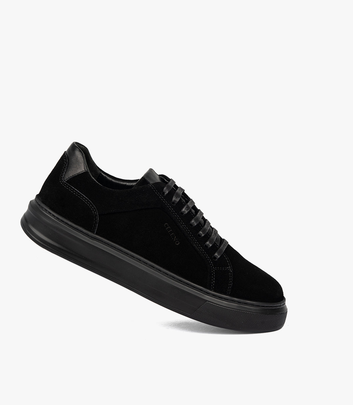 BASKET SUEDE en Daim, Noir – CL6063