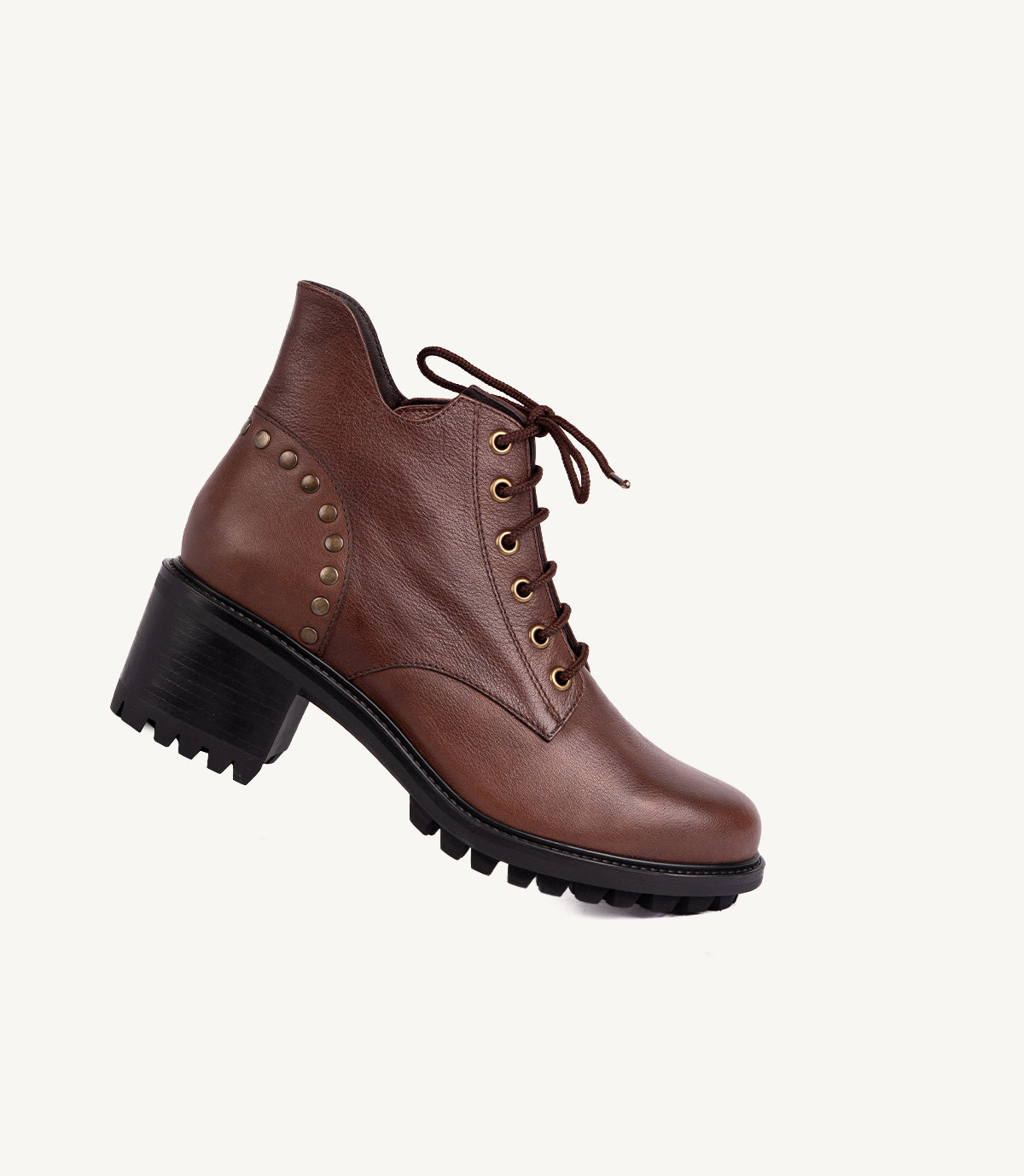 RIAD EN CUIR MARRON