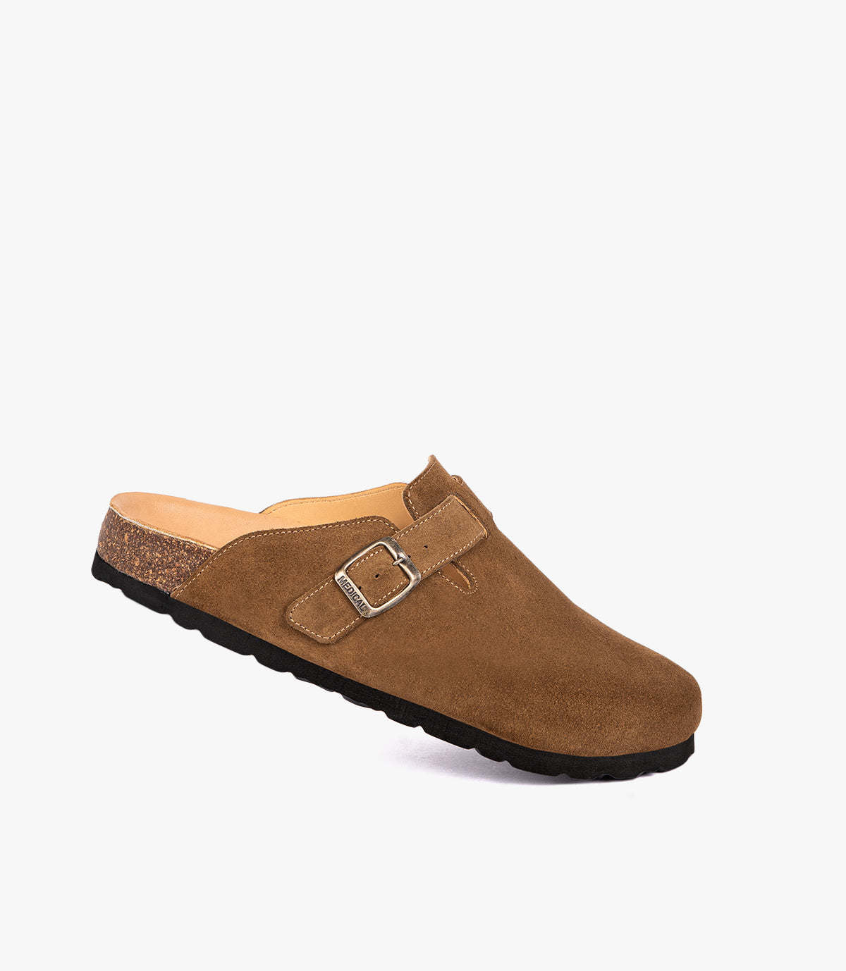 SABOT EN DAIM TABAC - SL07