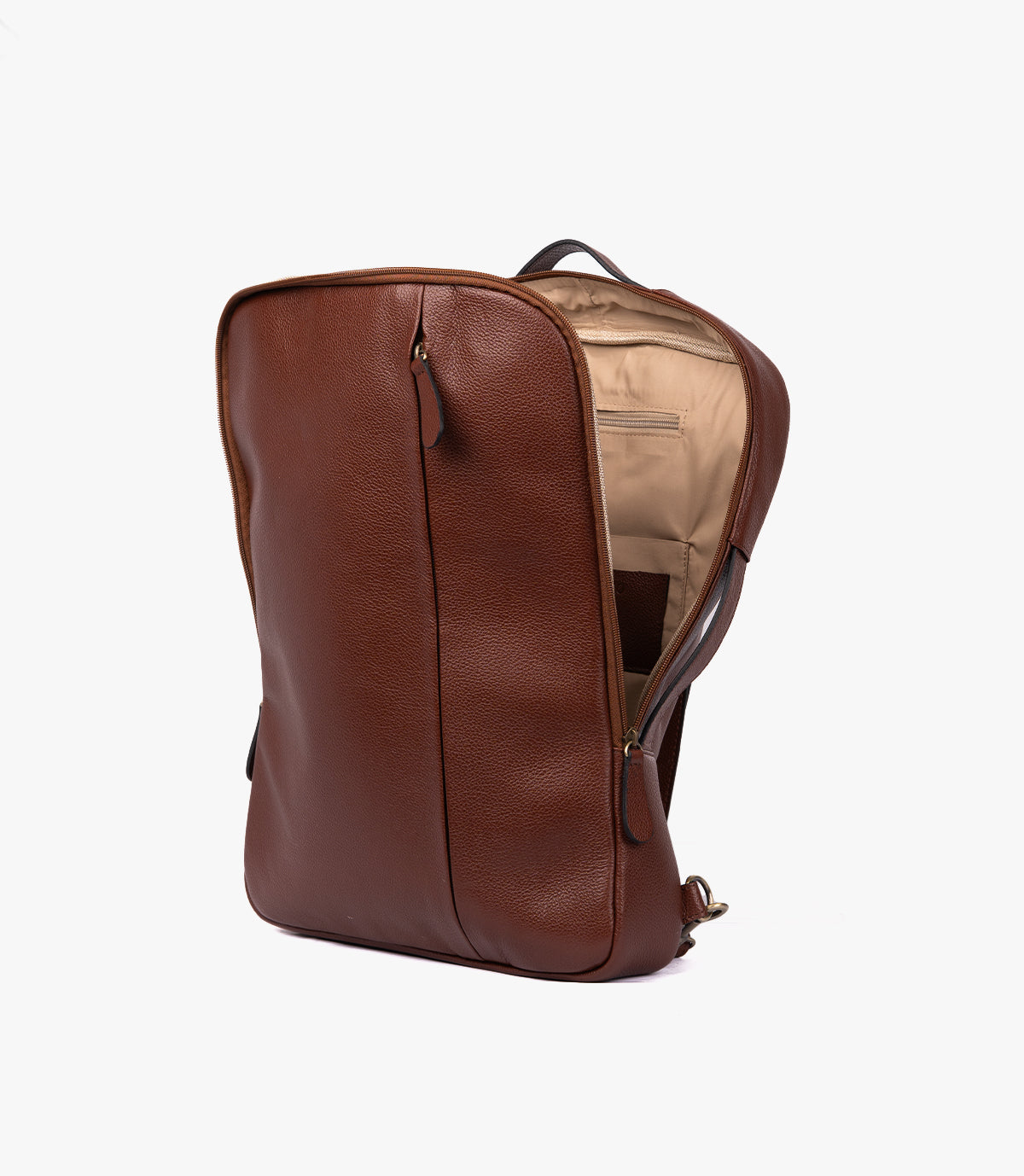 SAC ORDINATEUR MANHATTAN EN CUIR, TABAC - 040