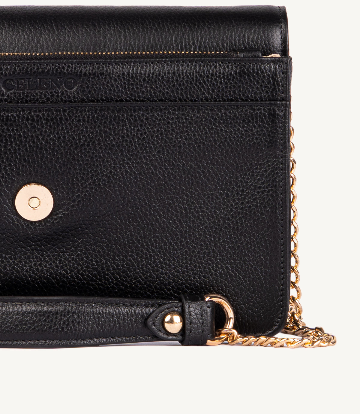 SAC MODENA EN CUIR NOIR - 035