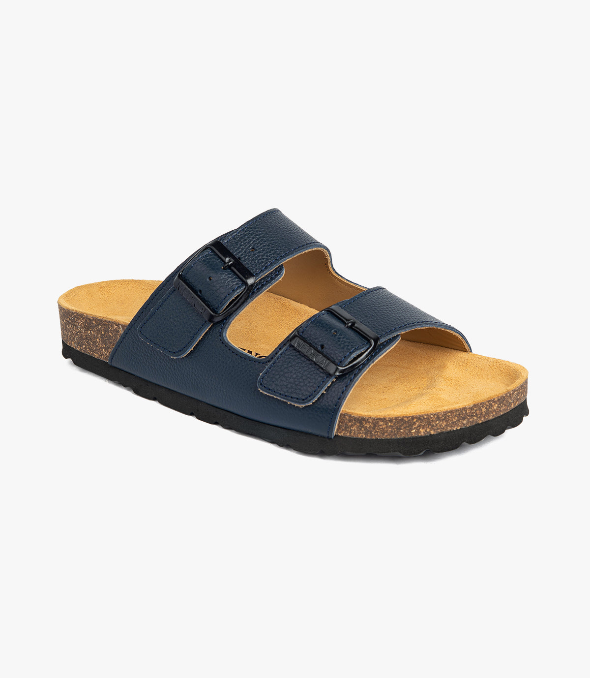SANDALES Vagabond en Cuir, Bleu Nuit – SL01
