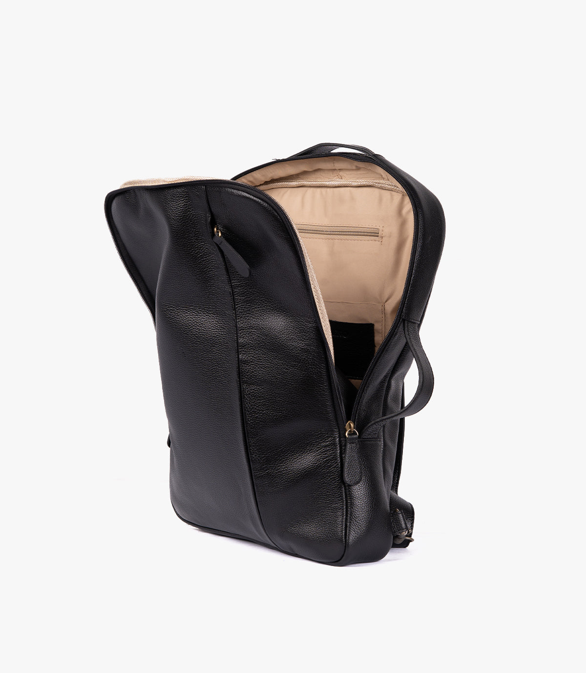 SAC ORDINATEUR MANHATTAN EN CUIR, NOIR - 040