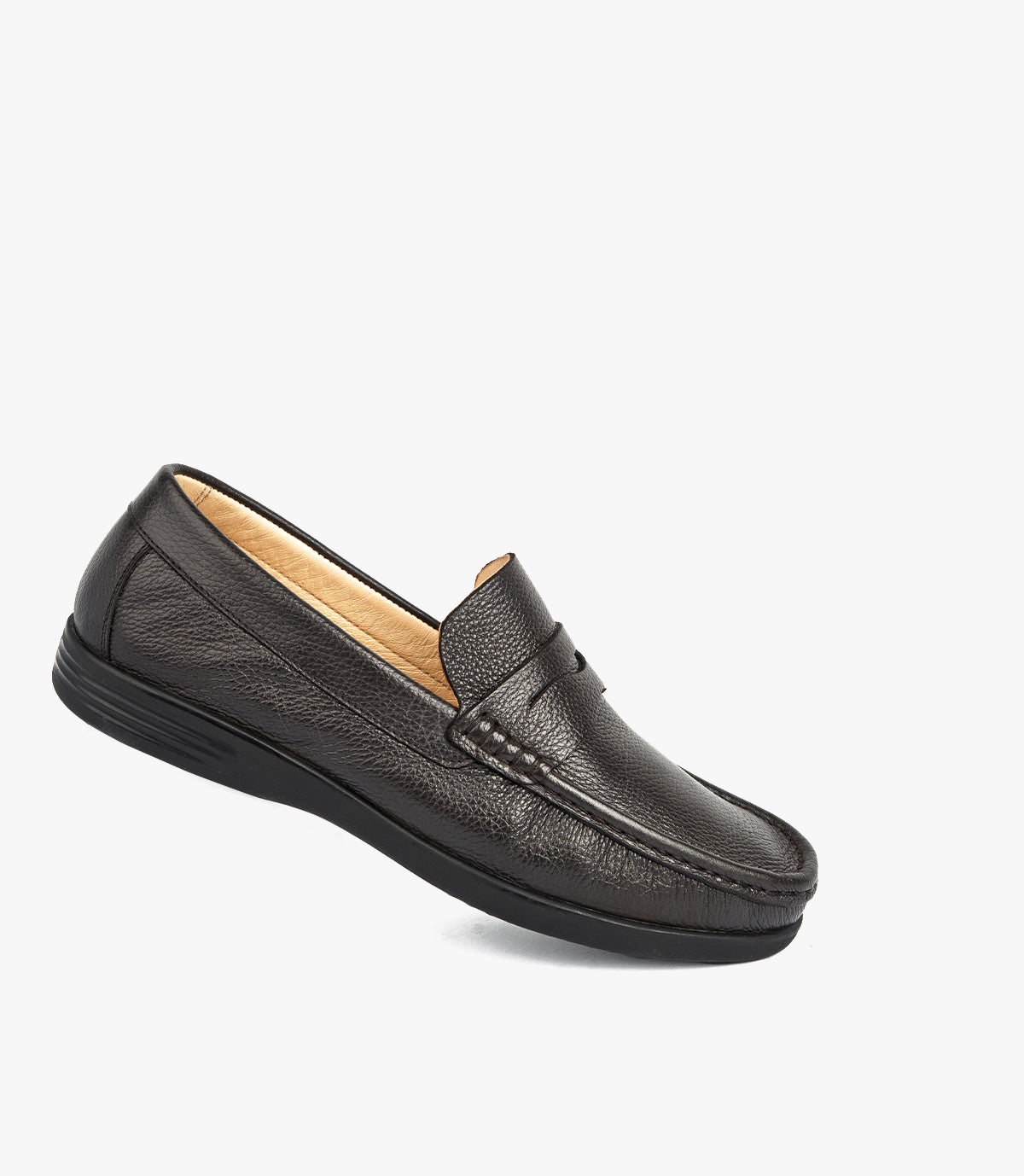 MOCASSIN EDEN En Cuir, Marron – CL146