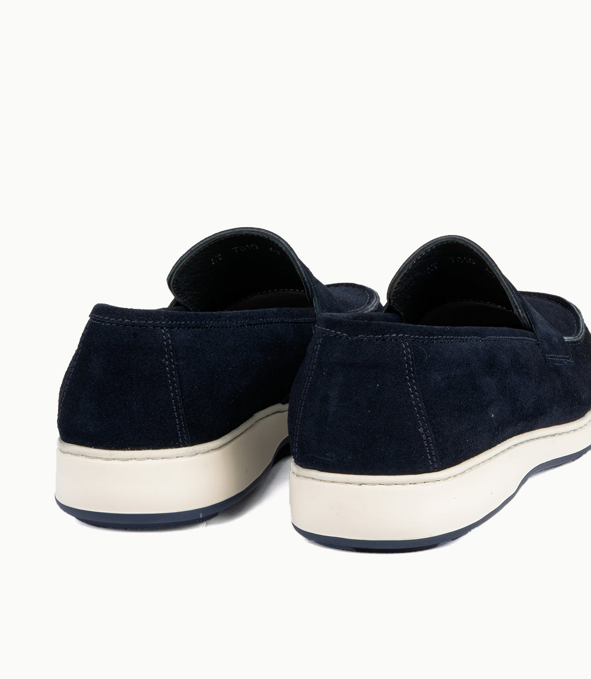 Mocassin Arven en Daim, Bleu Nuit – CL7010