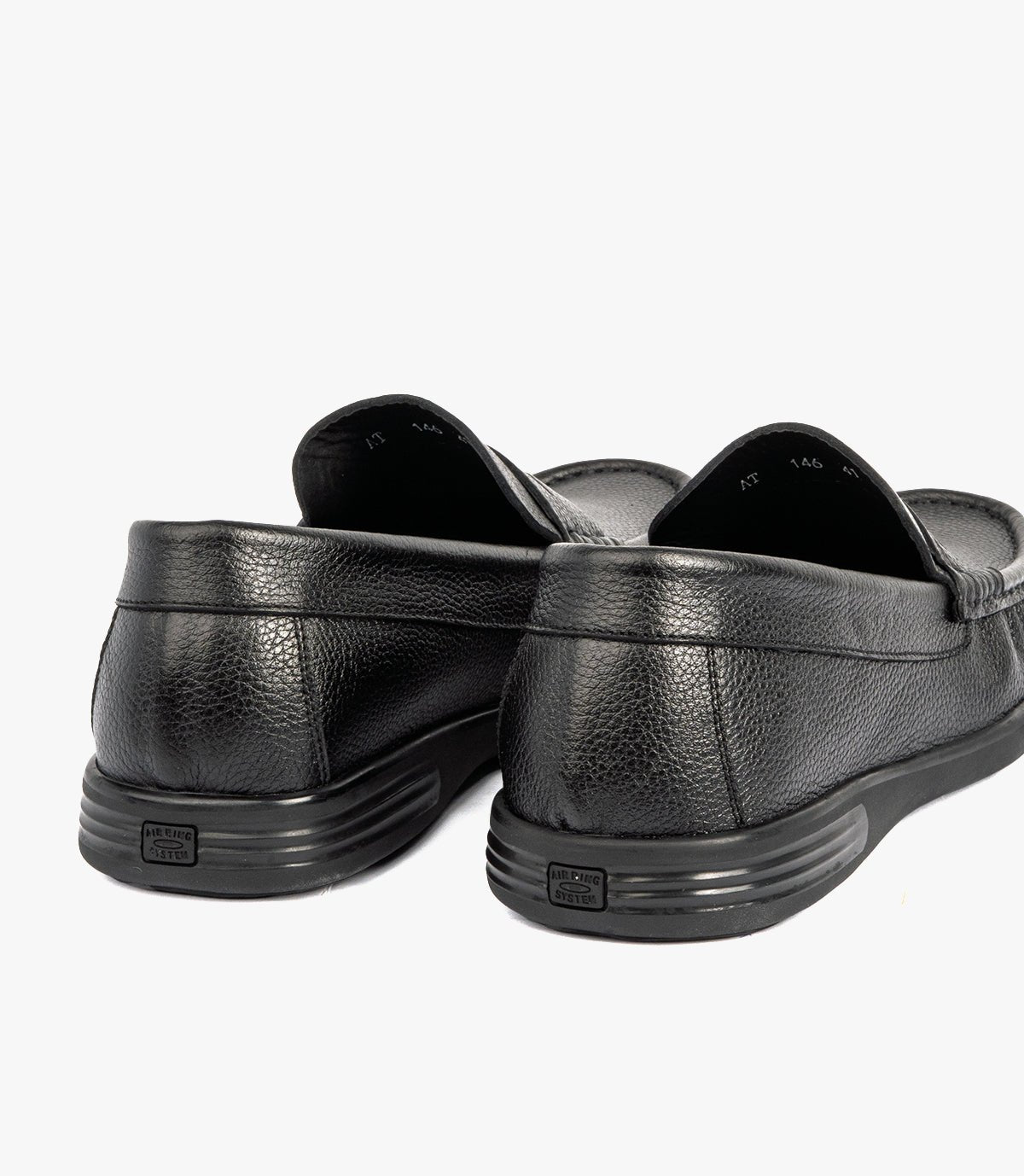 MOCASSIN EDEN En Cuir, Noir – CL146