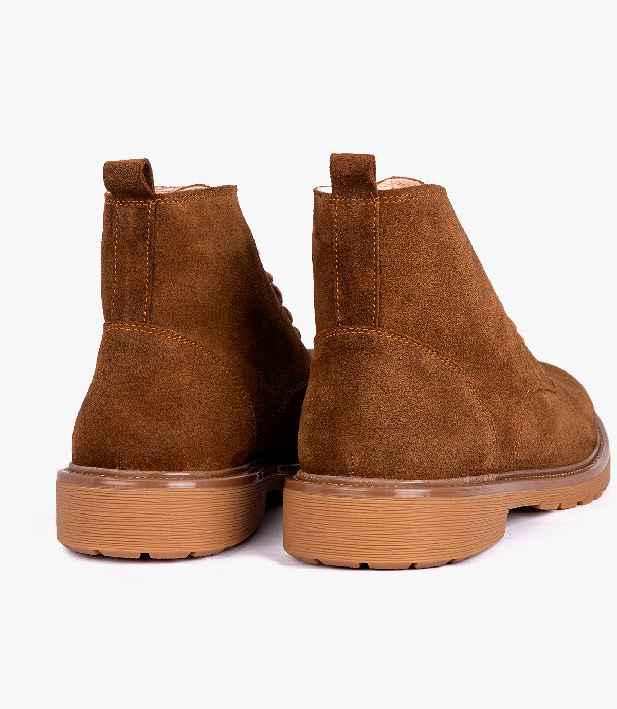 BOTTINE - TREVAN EN DAIM TABAC - 4004