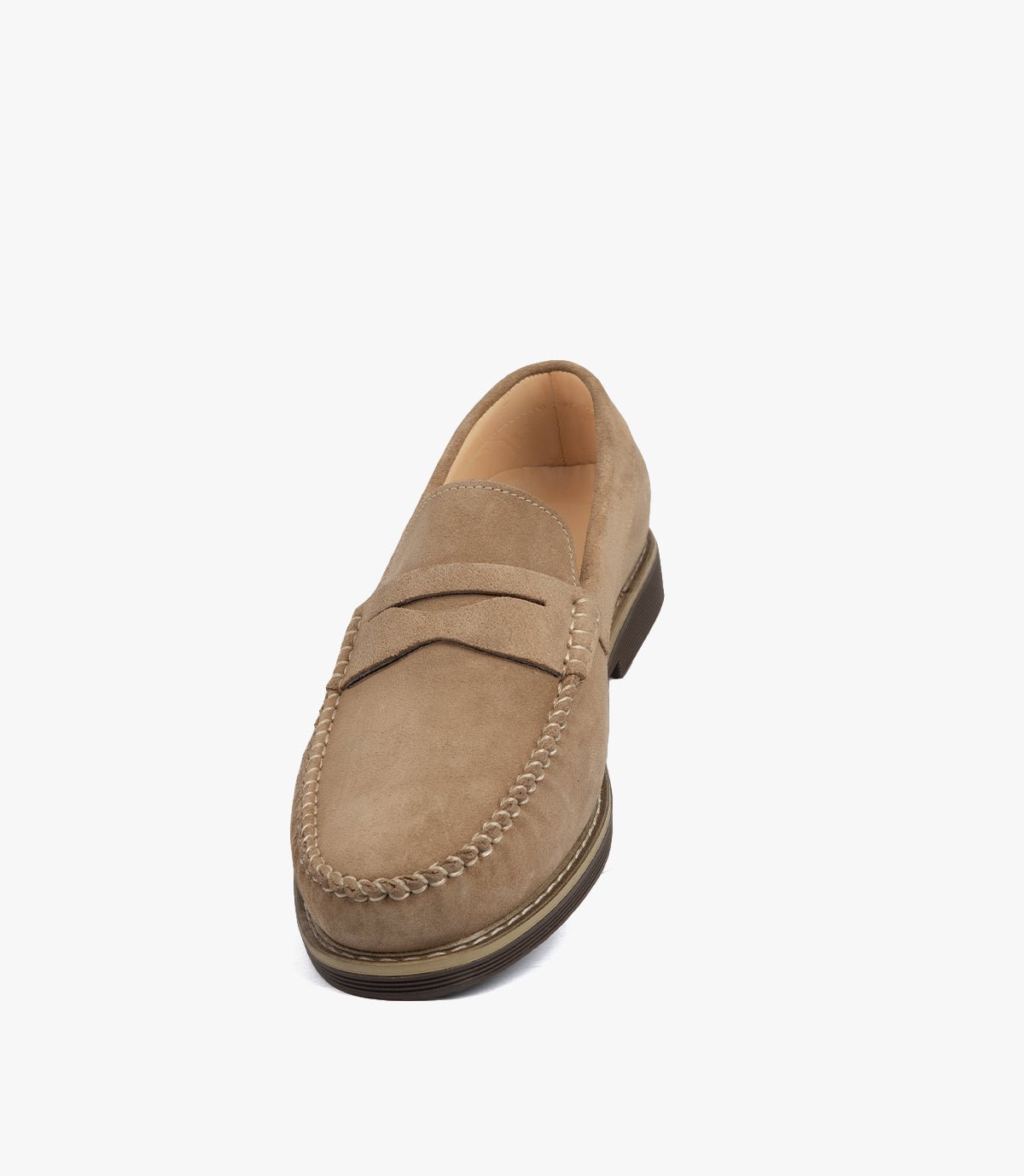 MOCASSIN Boris EN DAIM BEIGE- CL050