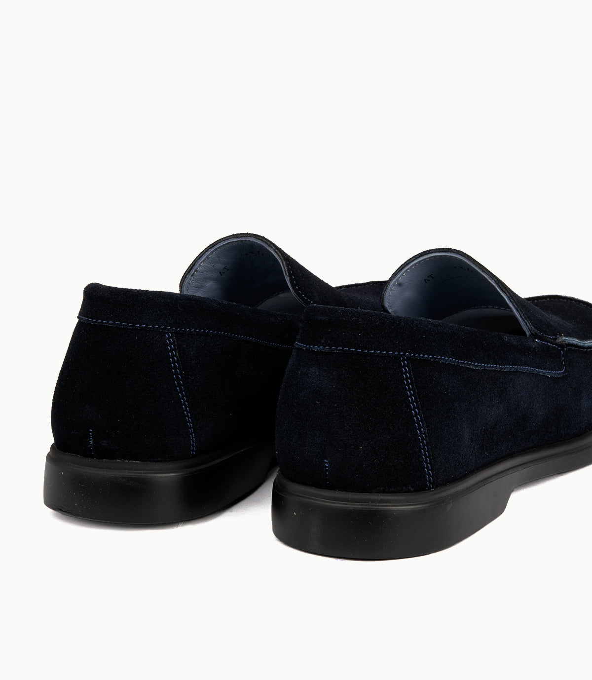 Mocassin Nerio en Daim, Bleu Nuit – CL337