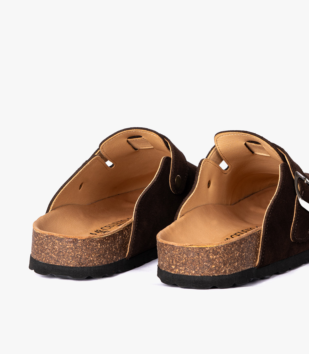 SABOT EN DAIM MARRON - SL07