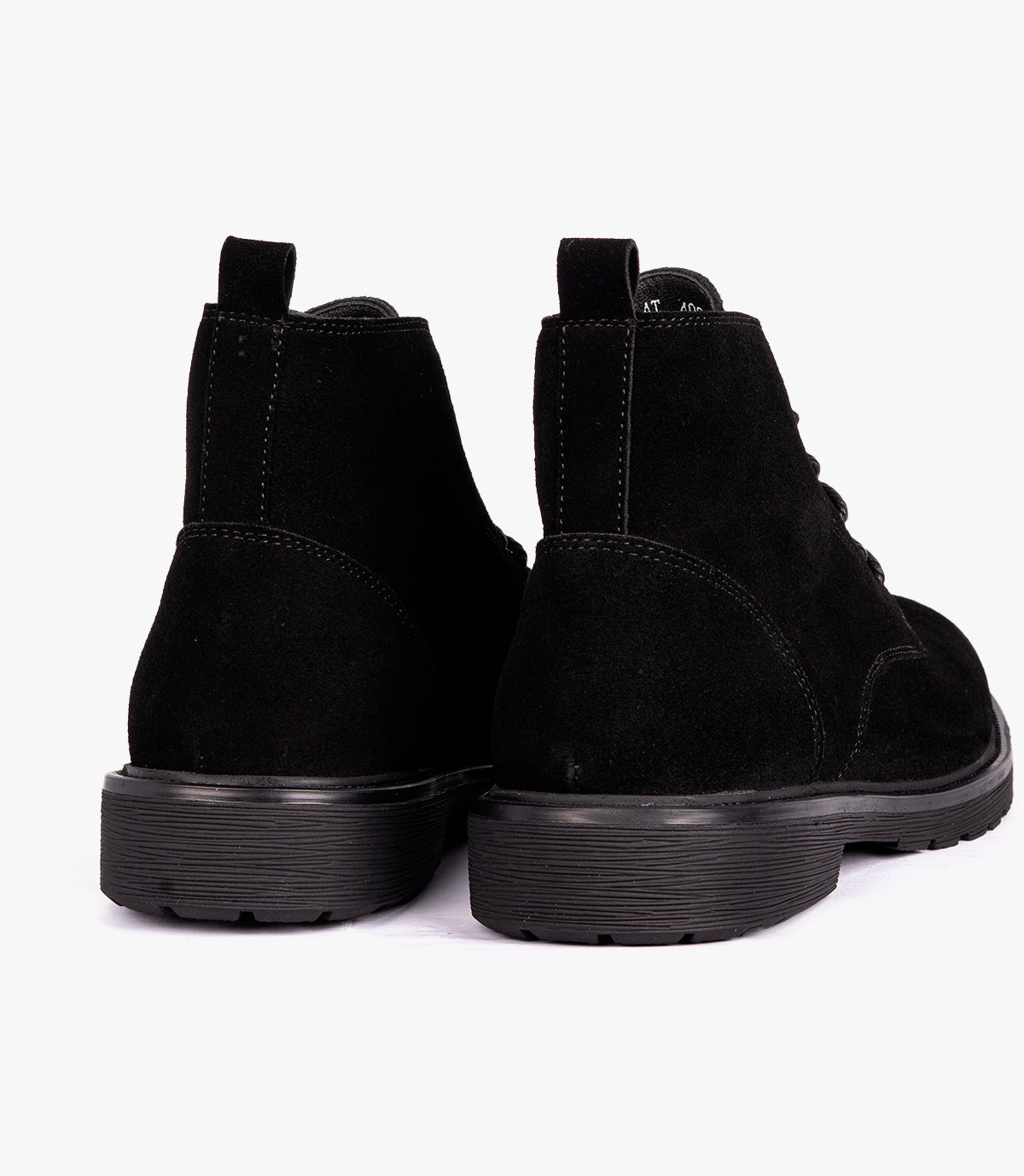 BOTTINE TREVAN EN DAIM NOIR - 4004
