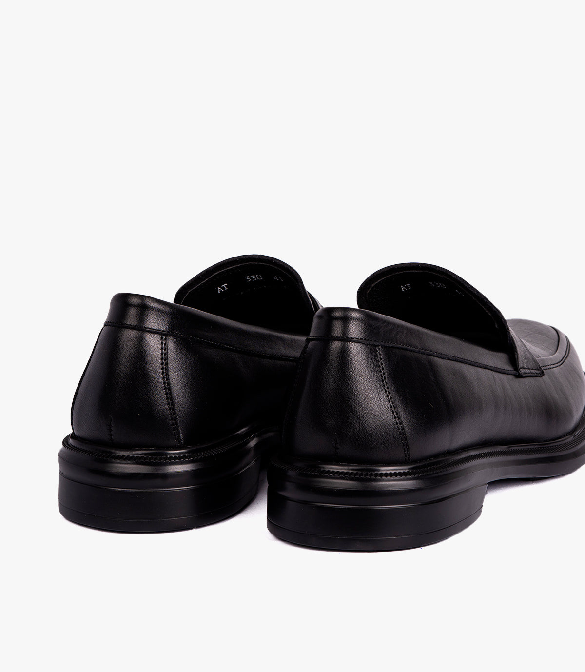 SOREN EN CUIR CROCO NOIR – CL330