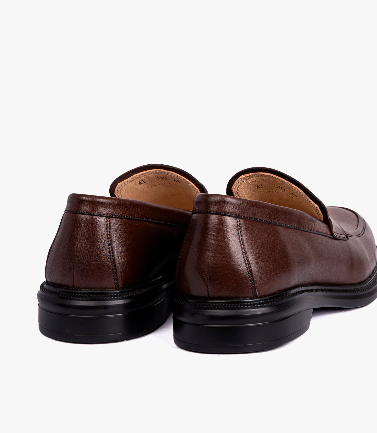 SOREN CROCO EN CUIR MARRON – CL330