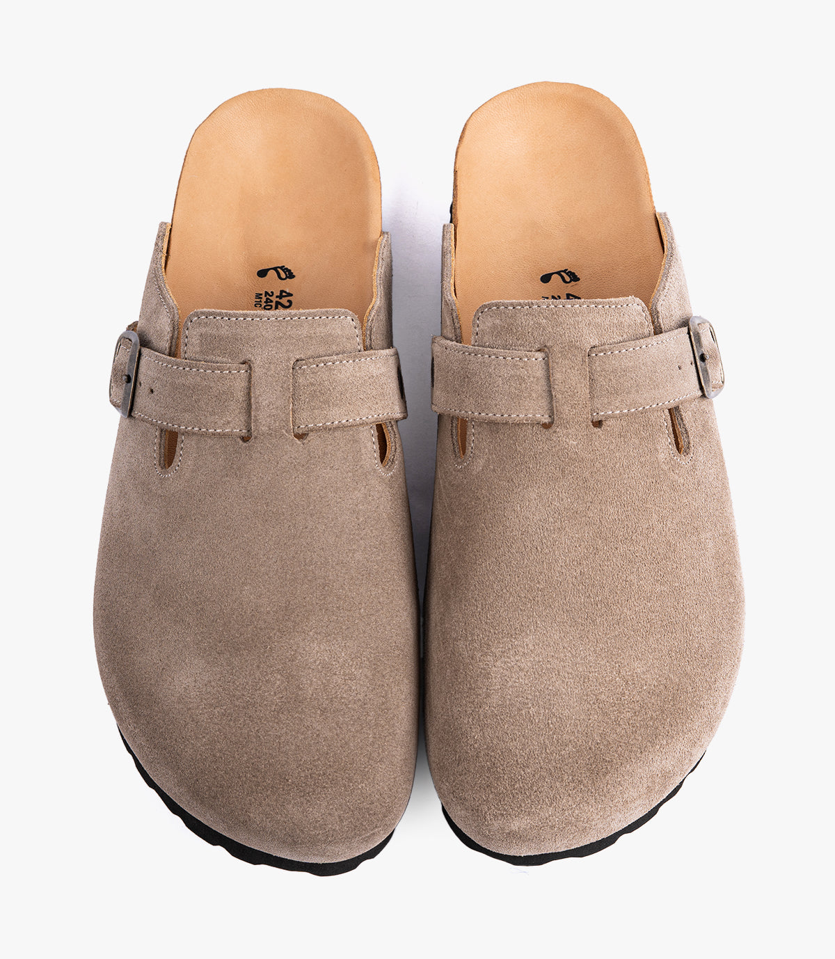 SABOT EN DAIM BEIGE - SL07
