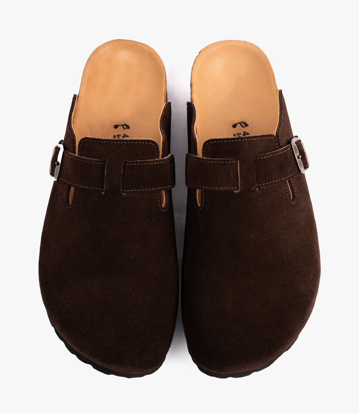 SABOT EN DAIM MARRON - SL07